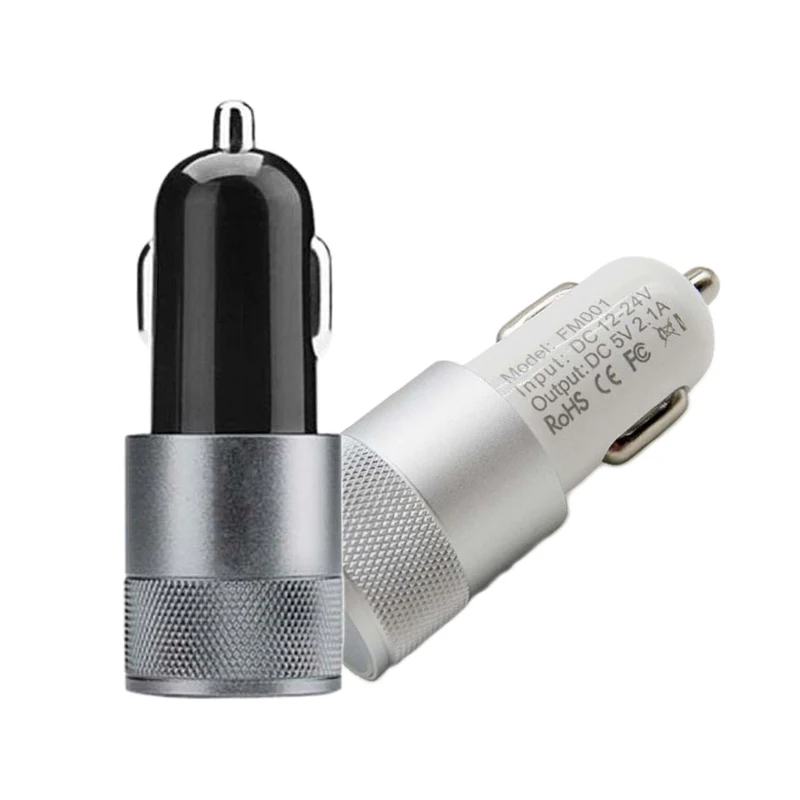 Car Universal Cigarette Lighter Charger Adapter Automobile Mini Dual USB 2 Port 5V 2.1A Car Charger for Mobile Phone Pad Car Universal Cigarette Lighter Charger Adapter Automobile Mini Dual USB 2 Port 5V 2.1A Car Charger for Mobile Phone Pad