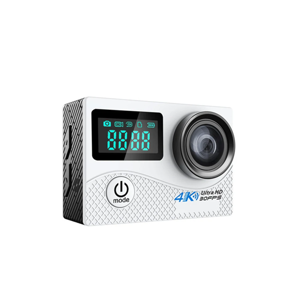 

K2 New Dual-screen HD 30 Meters Waterproof Sports Safety Small Miniature 4K1080P Underwater Fishing Camera