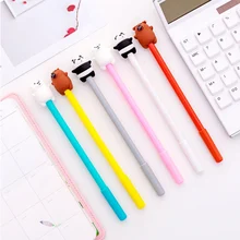 36 Pcs/Lot Cute Polar Bear Panda Gel Pen 0.5mm Black Color Ink Pen Canetas Kids Gift Stationery Office School Supplies Wholesale 36 Pcs/Lot Cute Polar Bear Panda Gel Pen 0.5mm Black Color Ink Pen Canetas Kids Gift Stationery Office School Supplies Wholesale