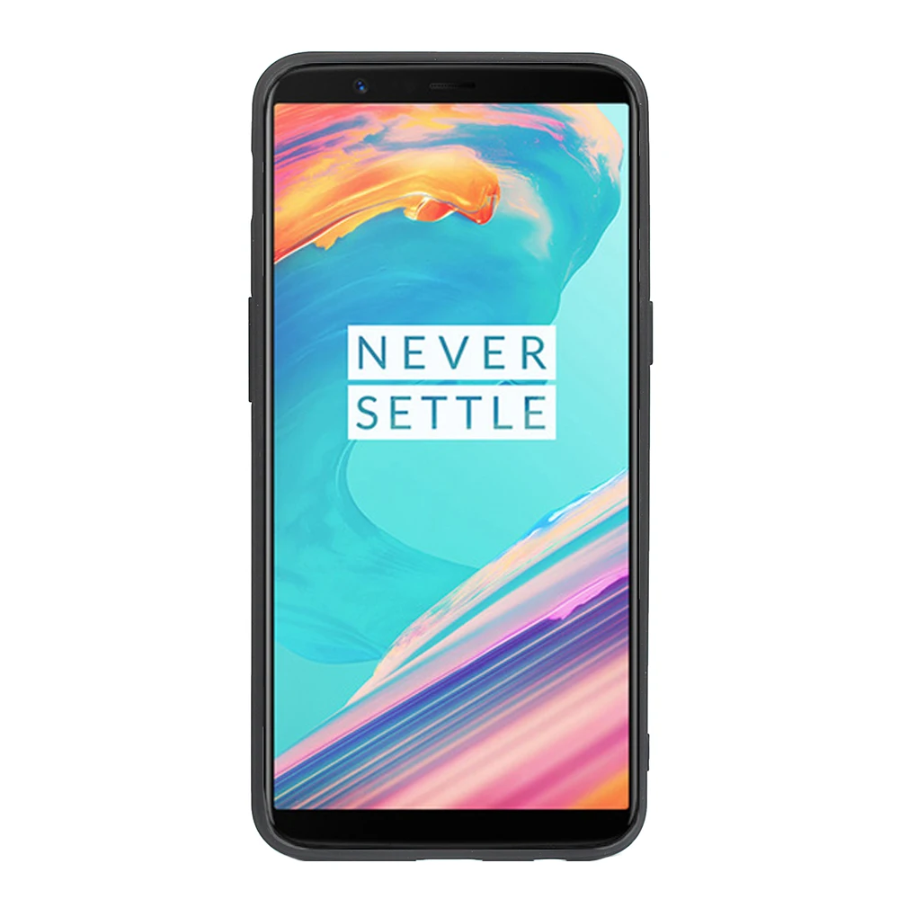 Funda de teléfono de silicona suave mate trasera de lujo para t OnePlus 5 t Candy funda completa para OnePlus T 5 t funda de teléfono Fundas