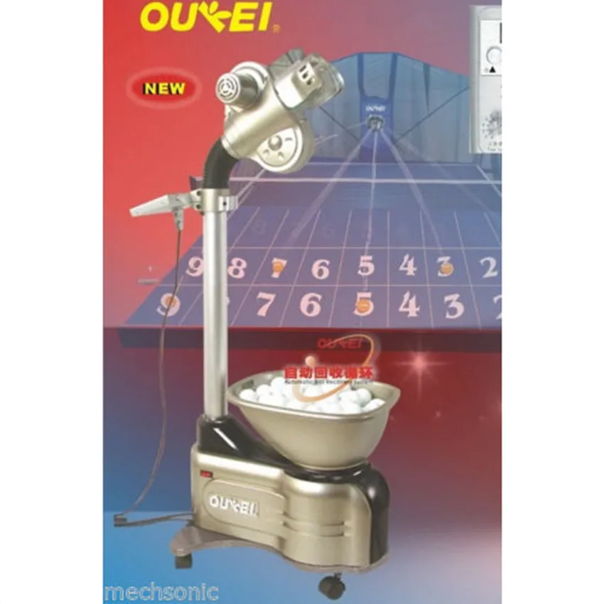 Table Tennis Robot Balls Picker Ping Pong Auto Ball Training Machine