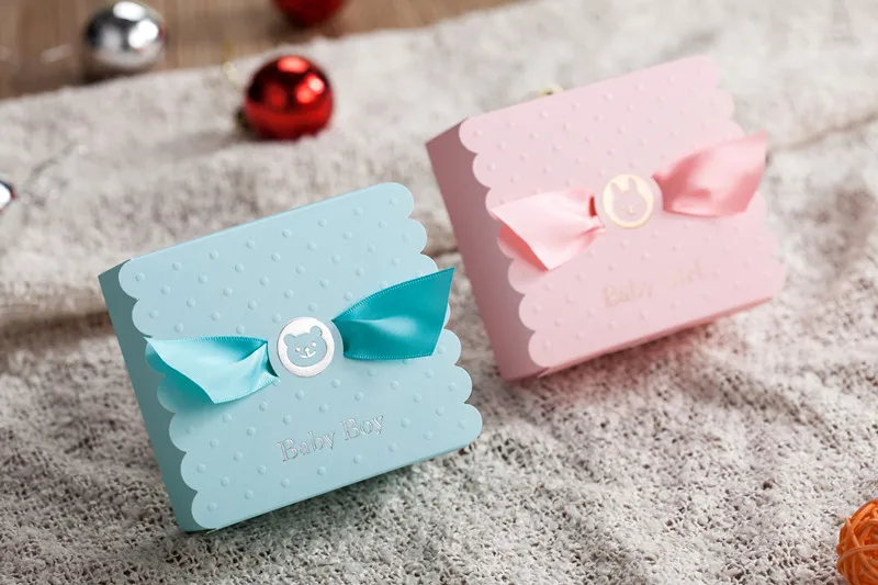 Wishmade Tiffany синие и розовые свадебные сувениры коробки для конфет сувениры коробки украшения подарки коробки для детского душа вечерние принадлежности 50 шт