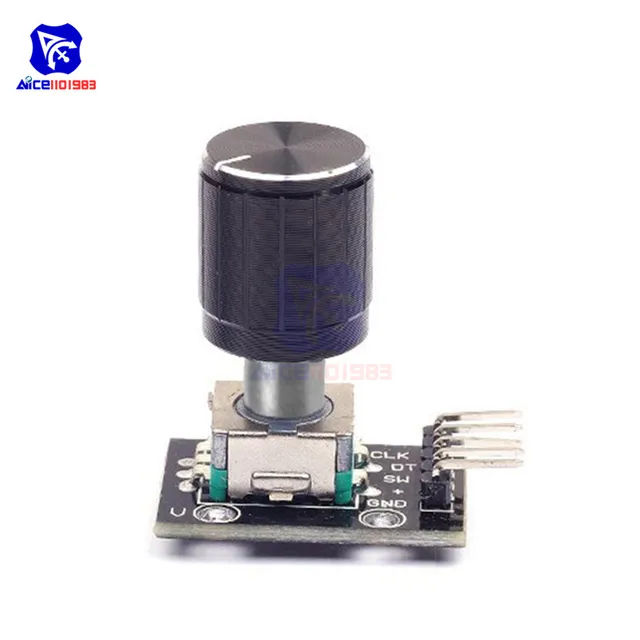 Code Keyboard 5pcs KY-040 Rotary Encoder Module With Push Button ...