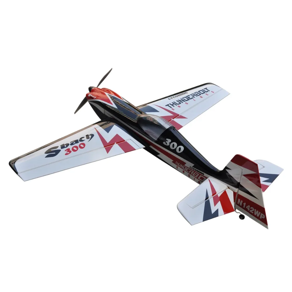 Flight Sbach 300 55 дюймов 3D Электрический Balsa Wood Летающий RC самолет с неподвижным крылом