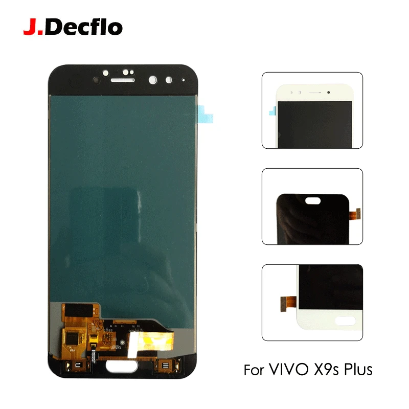

Super AMOLED Replacement For VIVO X9s Plus X9SP LCD Display Touch Screen Digitizer Assembly Original / OEM 5.85'' Black White