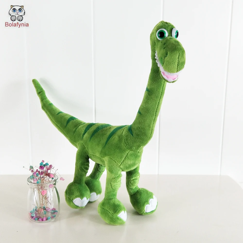 Green Dinosaur Long Neck Stuffed Plush Toy Birthday Gift