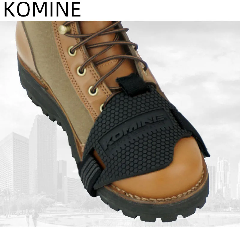 

KOMINE Motorcycle Shoes Protective Motorbike Moto Gear Shifter Men Shoe Boots Protector Shift Sock Boot Cover Shifter Guards