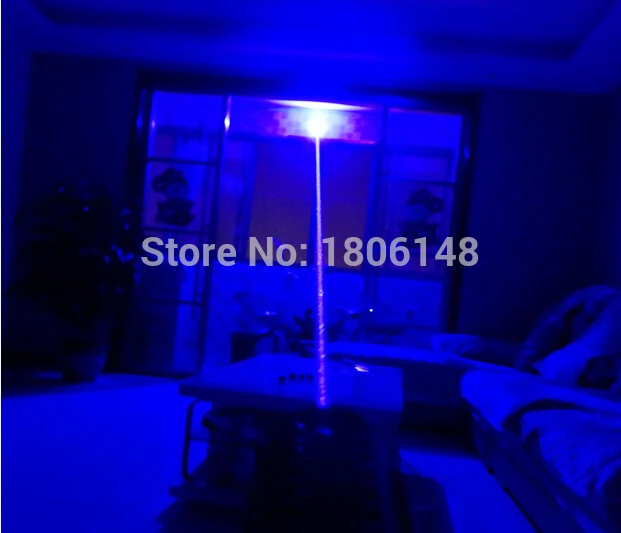 Mais Poderoso Militar Azul Laser Ponteiros 450nm Lanterna Queima Jogo - Queimar Luz Charutos Vela Preto Caça 100w 1000000m 20 Esporte e Lazer