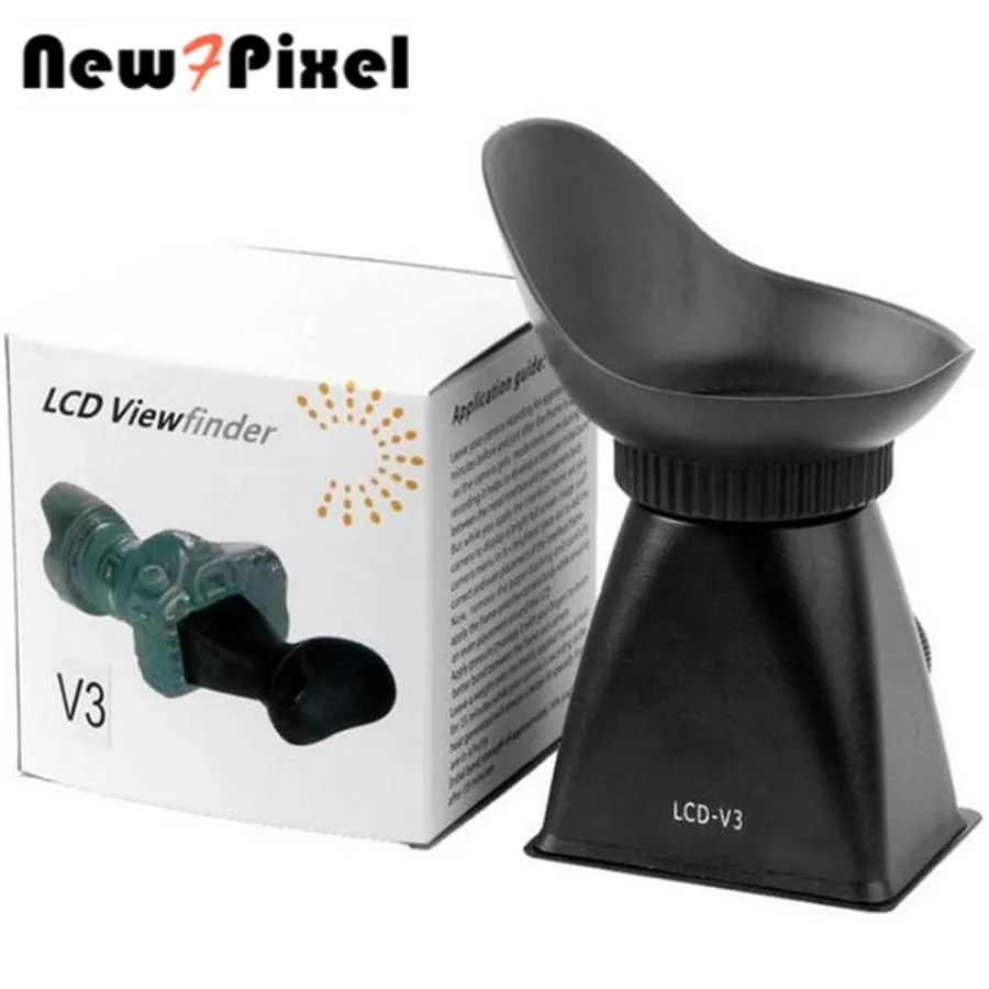 V3 LCD Viewfinder 2.8x Magnifier Extender Magnetic Hood for Canon 600D 60D | Электроника