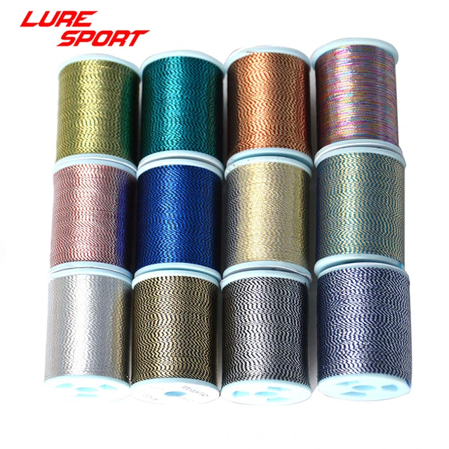 LureSport 4pcs Metallic 2 colors Thread Rod building component