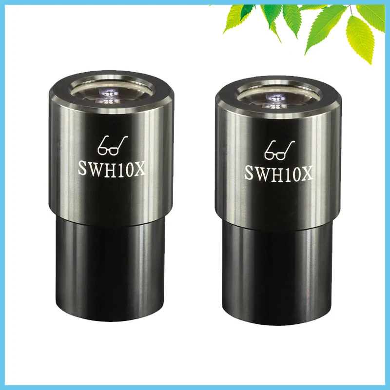

2 PC Stereo Microscope SWH10X Ultra Wide Angle High Eye Point Eyepiece w/ Scale Metal 10X Wide Field Eyepiece 30mm Mounting Size