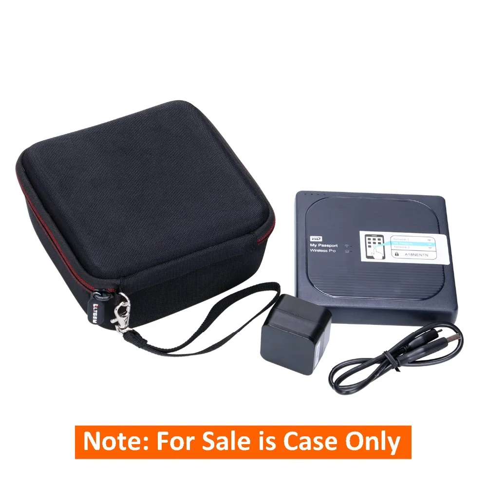 LTGEM чехол для хранения WD 1 ТБ 2 3 4 My Passport Wireless Pro портативный внешний жесткий диск