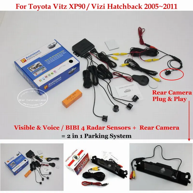 Датчик парковки для Toyota Vitz XP90 visi Hatchback 2005 ~ 2009 2010 2011 датчик s Автомобильная
