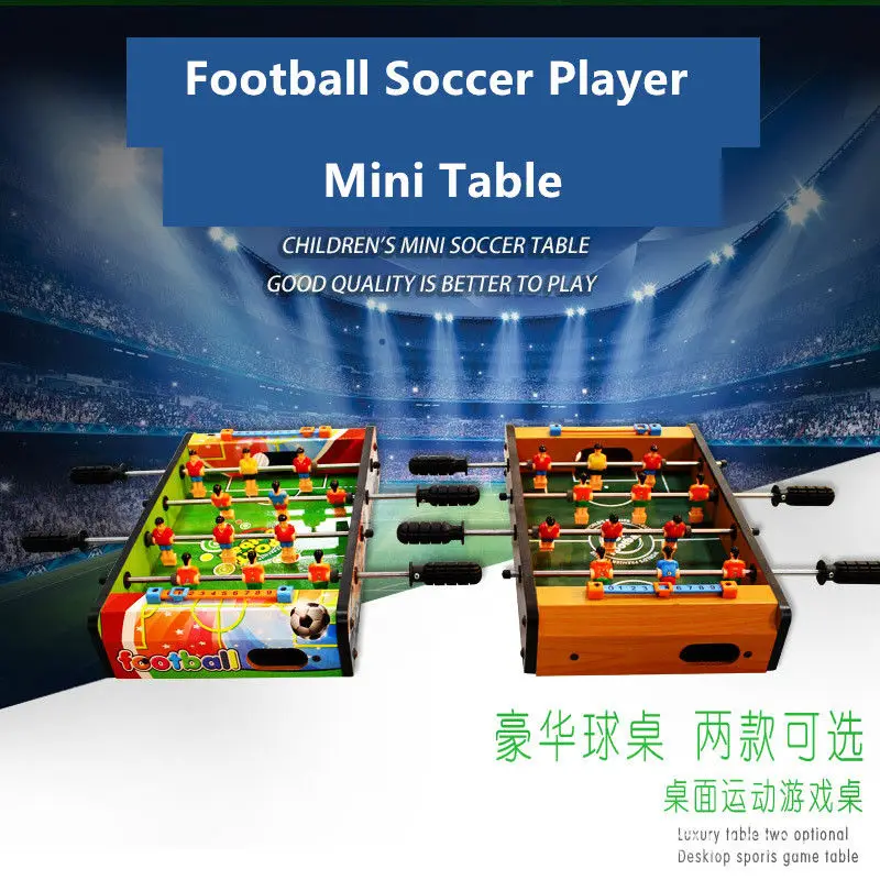 

Wooden Mini Soccer Table Football Sport playing Player toys
