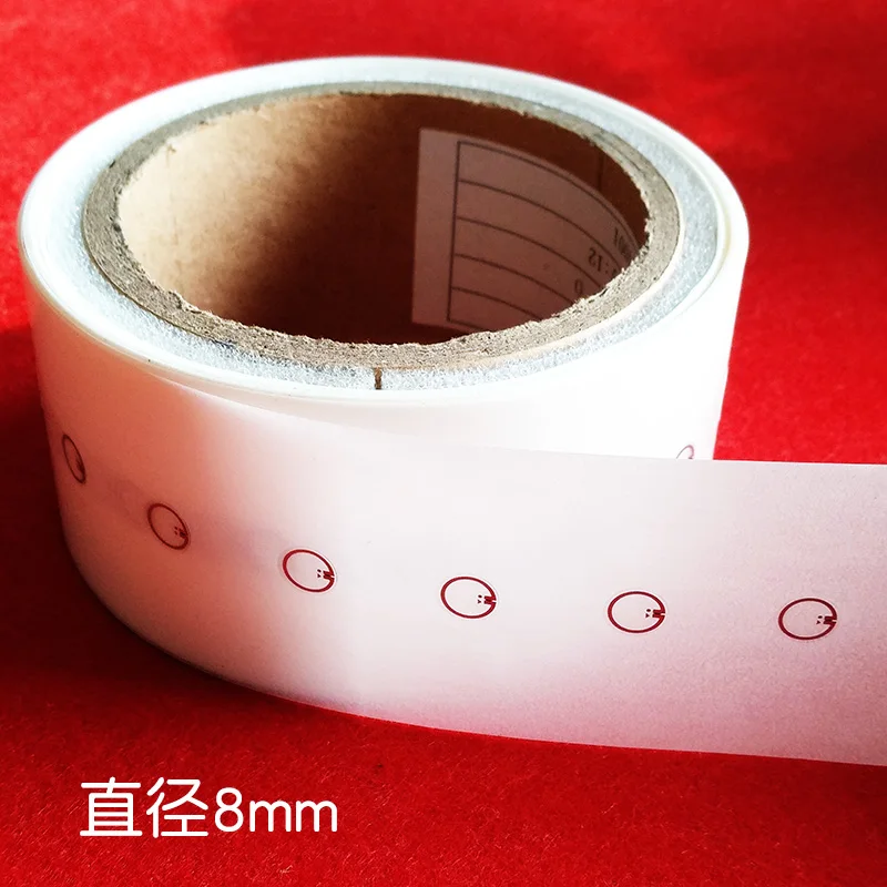 

100PCS 8mm 860-960mhz Monza 4QT chip ISO18000-6C/EPC C1GEN2 Micro rfid electronic label Small UHF RFID electronic tag QF7 RF tag