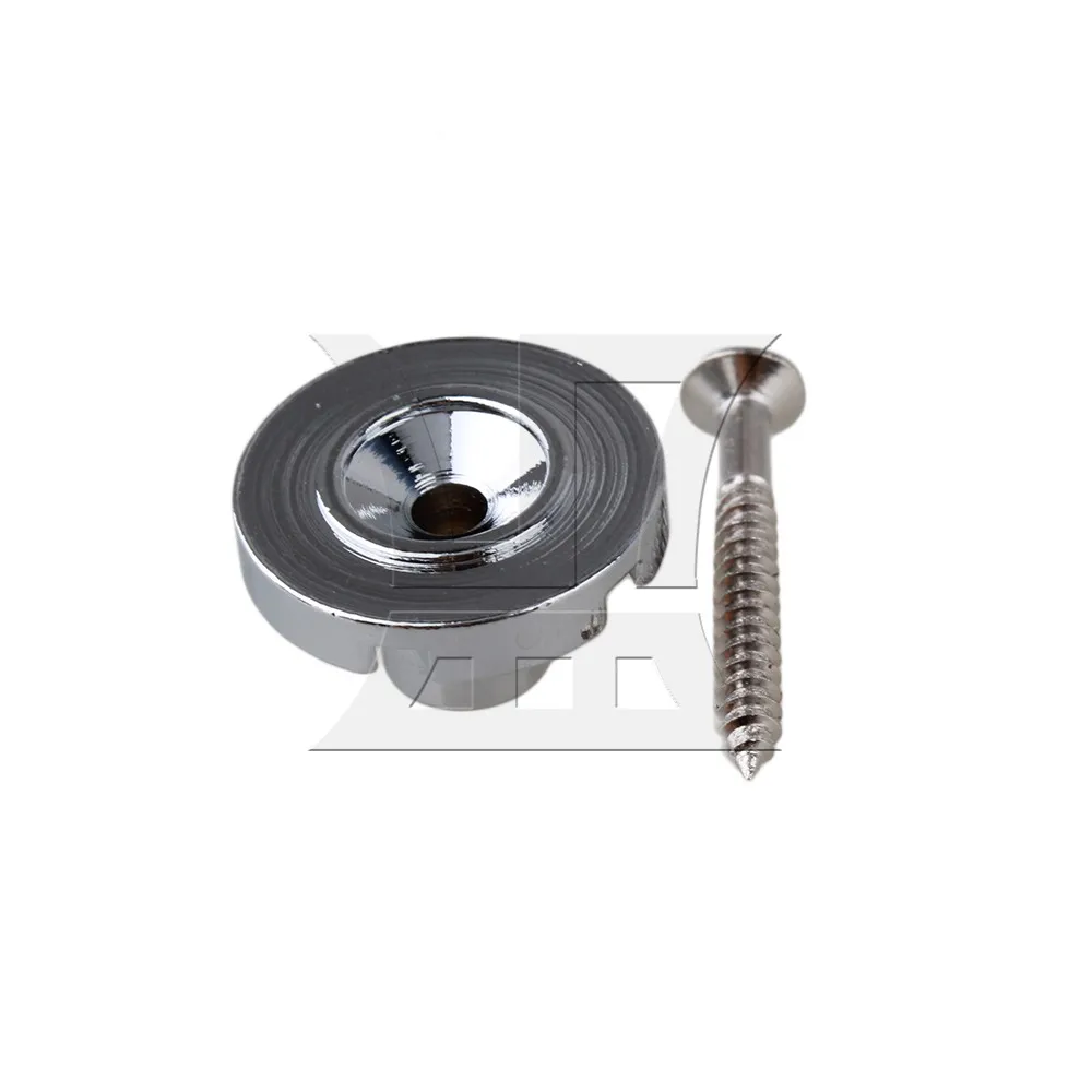 

Yibuy Bass Guitar String Tree Retainer Chrome 10.5mm Height