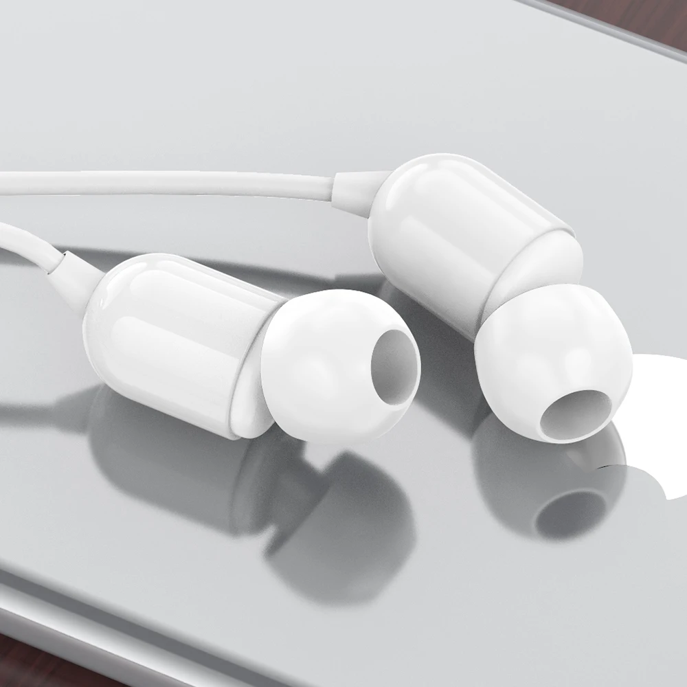 Наушники вкладыши MUSTTRUE Bass спортивная Гарнитура для Xiaomi huawei iPhone 3 5 мм jack красный