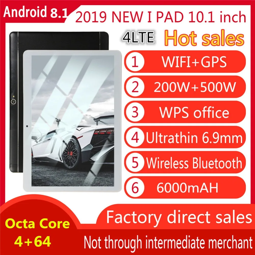 

CARBAYTA kids tablets 10 inch Android 8.1 8 Octa Core 4GB RAM 64GB ROM 3G 4G LTE 1280*800 IPS 8.0MP Dual SIM Card the tablet