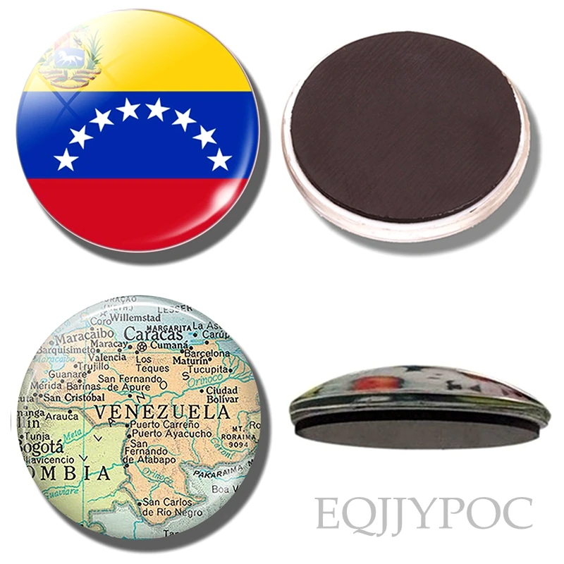 

Venezuela flag travel fridge magnet countries souvenir Venezuela map refrigerator magnets decor message board Sticker Accessorie