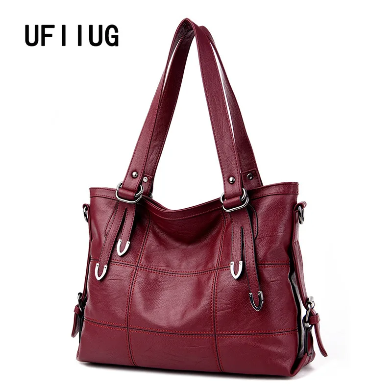 

2019 New Arrival Ladies Hand Bag Women's Genuine Leather Handbag Leather Casual Tote Bag Bolsas Femininas Female Shoulder Bag