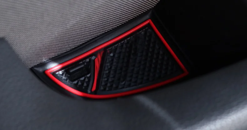 Lsrtw2017 силикагель интерьер автомобиля Противоскользящий дверной слот коврик для Chevrolet Malibu XL 2012 2013