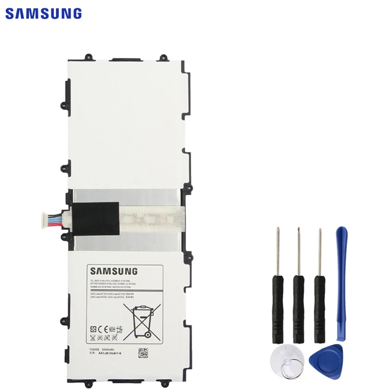 SAMSUNG Original Replacement Battery T4500E For Samsung GALAXY Tab3 P5210 P5200 P5220 Authentic Tablet Battery 6800mAh
