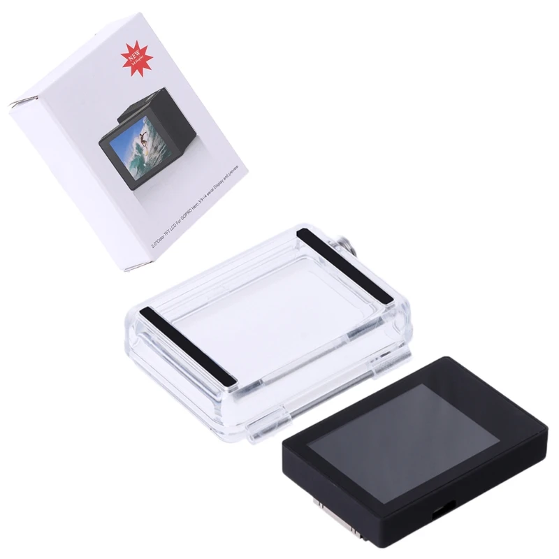 High Quality Removable LCD BacPac Display Monitor Screen + Rear Cover Set For GoPro HERO High Quality Removable LCD BacPac Display Monitor Screen + Rear Cover Set For GoPro HERO