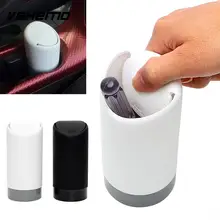 Автомобильный Органайзер Мини Прочный футляр для мусора мусорный карандаш чашка Пыль для мусора на столе чашка мусорный контейнер