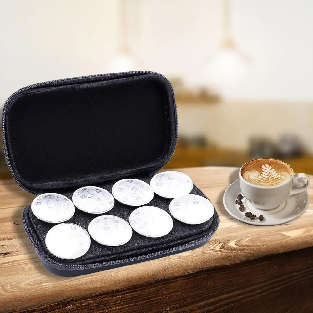 Капсула кофе сумка для хранения Вмещает 8 Pods портативная ручная машинка Brewer Espresso сумка для наушников Чехлы для дома