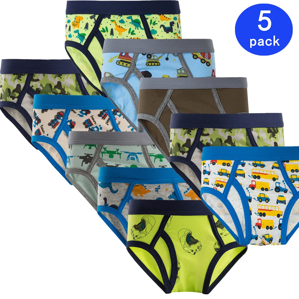 

5pcs/lot kids boys underwear cartoon soft short boxer children underwear boxer briefs majtki baby panties calcinhas infantis