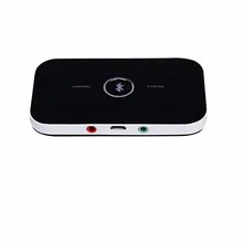 Новая одежда для маленькой девочки 2 в 1 Bluetooth 4,1 аудио передатчик приемник Беспроводной A2DP Bluetooth аудио адаптер Портативный аудиоплеер Aux 3,5 мм