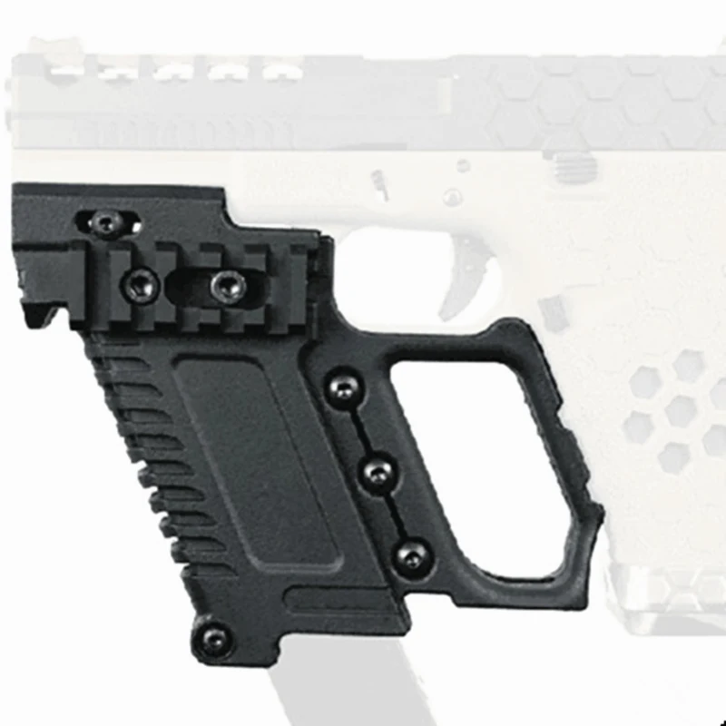 

Tactical Airsoft GLOCK Magazine Holder Multi-function Fits For CS G17 G18 G19 Pistol Carbine Kit Hunting Accessory