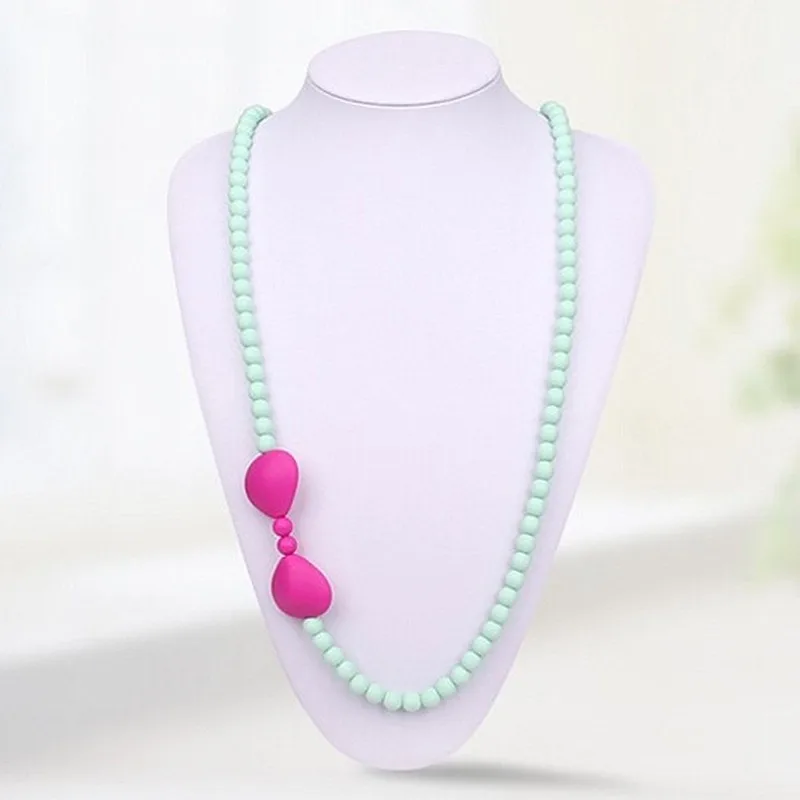 Chenkai Livre Silicone Bebê Chupeta Mordedor Contas Faça Você Mesmo Pulseiras Jóias Acessórios 100 Pçs 12mm Bpa 5 Mamãe e Bebê