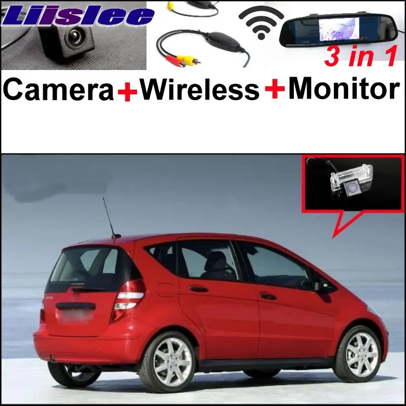 

Liislee 3in1 Special WiFi Camera + Wireless Receiver + Mirror Monitor Easy DIY Parking System For Mercedes Benz MB A Class W169