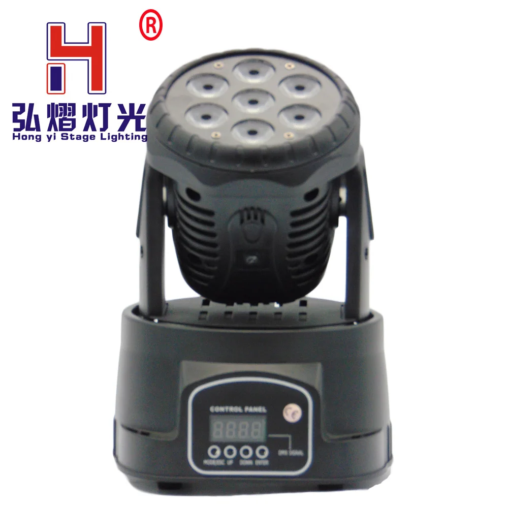 

7x12W Wash Beam LED Moving Head Light for DJ Stage Disco Event Party Show