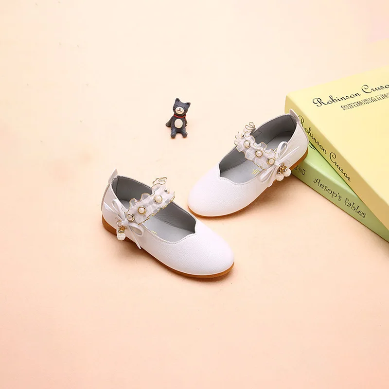 VFOCHI/ г.; кожаная обувь для девочек; обувь принцессы на низком каблуке; детская повседневная Праздничная обувь; модельные туфли для девочек-подростков