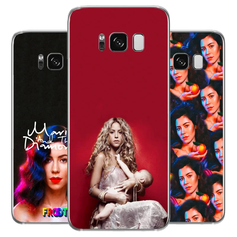 

DREAMFOX N138 The Diamonds Shakira Soft TPU Silicone Cover For Samsung Galaxy Note S 3 4 5 6 7 8 9 Edge Plus Grand Prime Case