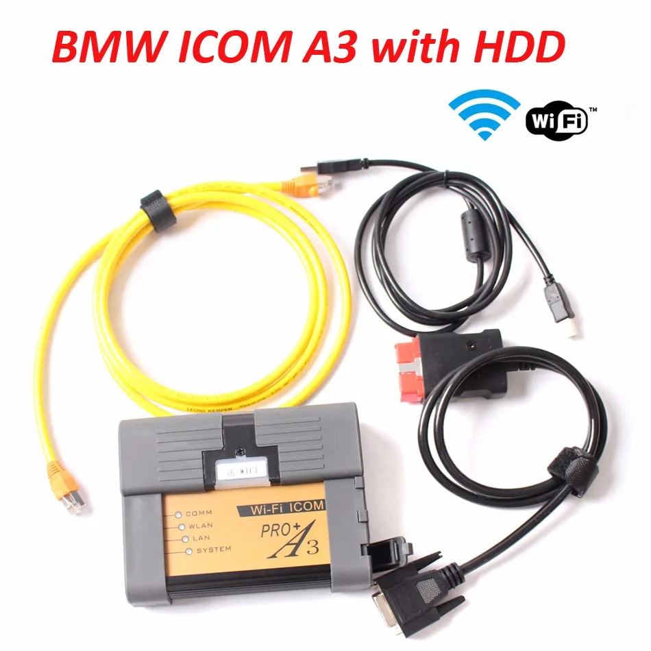 B-M-W ICOM A3 Pro Professional Diagnostic Tool Hardware V1.40 DHL ship 