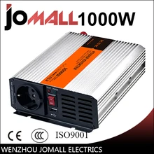 1000 Вт модифицированный синусоидный инвентор с 12/24 V DC to 110/220 V AC Портативный автомобильный инвертирующий усилитель мощности