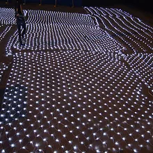 Новый Год! 6 М х 4 М 220В LED Чистый Свет Шнура, фея Рождественские Огни Украшение Партии Праздника На Открытом Воздухе Бесплатная Доставка