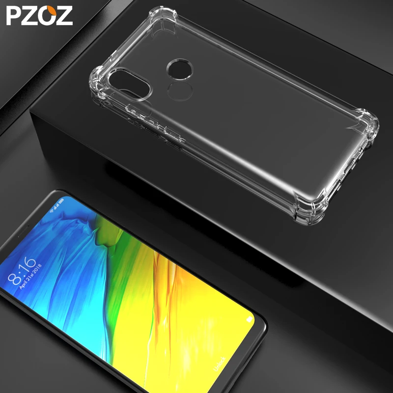 PZOZ redmi note 5 pro чехол силиконовый прозрачный чехол для телефона мягкий prime xiaomi redmi note 5 Чехол xiomi xaomi 64gb note5 4g