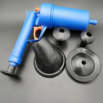 

1 Set Air Pressure Type Toilet Plunger High Pressure Air Blaster Pipeline Cleaning Tool Sewer Drain Water Tank Pipe Dredge 720gE