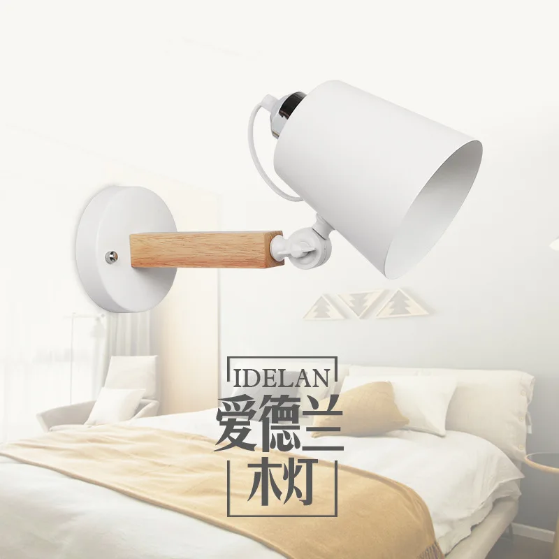 

of the head of a bed The adjustable reading reading lamps and lanterns Study bedroom stair corridor wood art wall lamp