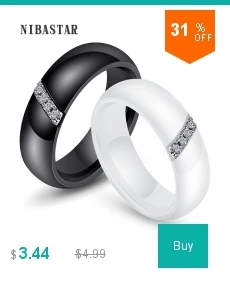 Lateefah, уникальные кольца для женщин, 6 мм, черно-белое керамическое кольцо для женщин, камень, кристалл, комфортные свадебные кольца, обручальные Брендовые украшения