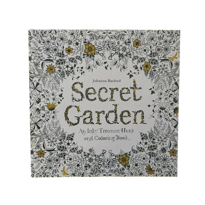 4pcs 24 Pages English Secret Garden Adult Decompression Painting Book Magic Forest Child Graffiti Book Office Stationery 4pcs 24 Pages English Secret Garden Adult Decompression Painting Book Magic Forest Child Graffiti Book Office Stationery
