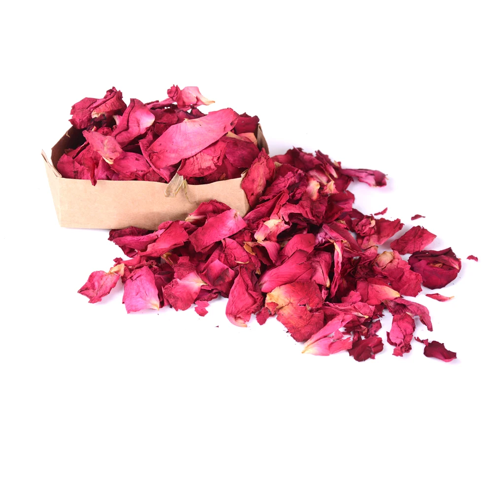 رومانسية 30/50/100g الطبيعي وردة مجففة بتلات حمام الجافة زهرة البتلة سبا تبييض دش الروائح الاستحمام امدادات
