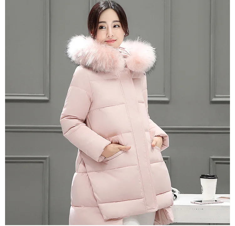 Maternity Down Jacket Coats Winter Warm Clothes for Pregnant Women