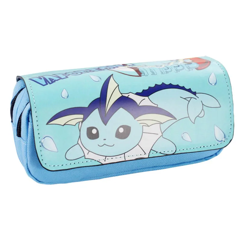 

Anime Pikachu Vaporeon Pencil Case Bag Student Stationery Pouch/Cosmetic/Travel Makeup/Storage Bag for Collection