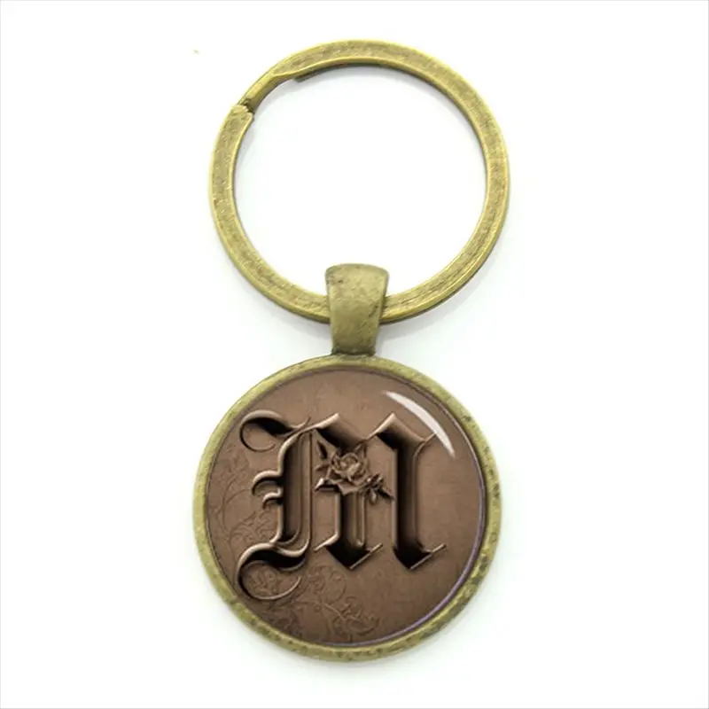 TAFREE Wholesale retail vintage men key chain ring jewelry classic mathematical Pion Pi symbol keychain math teacher gifts KC134 - Цвет: KC650