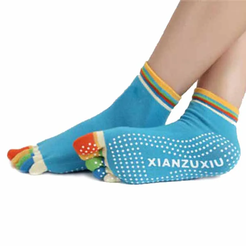 Buy Funny Socks 2017 New Arrivel Womens 5 Toe Colorful